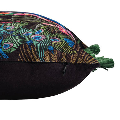 Peacock Collection - Velvet 43x43 Cushion