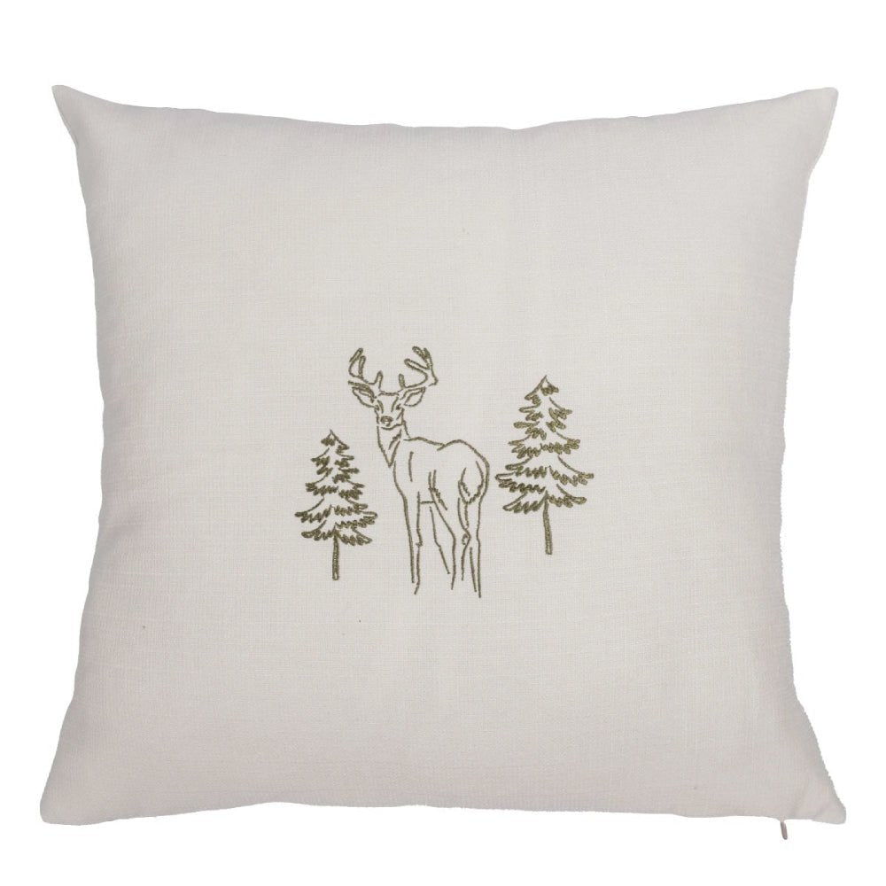 Winter Forest - Embroidery Series 43x43 Cushion