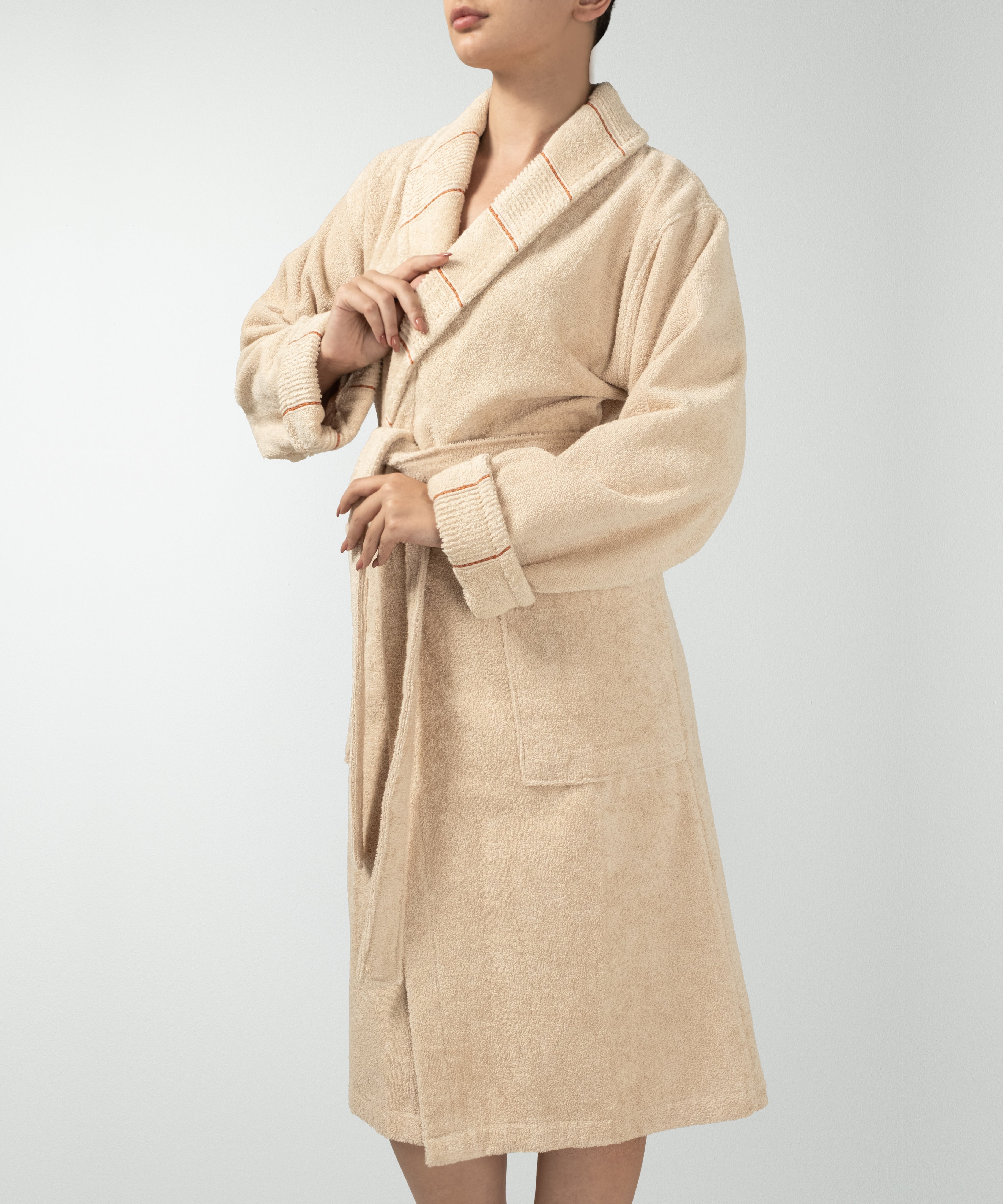 Carmine - Unisex Bathrobe Dust