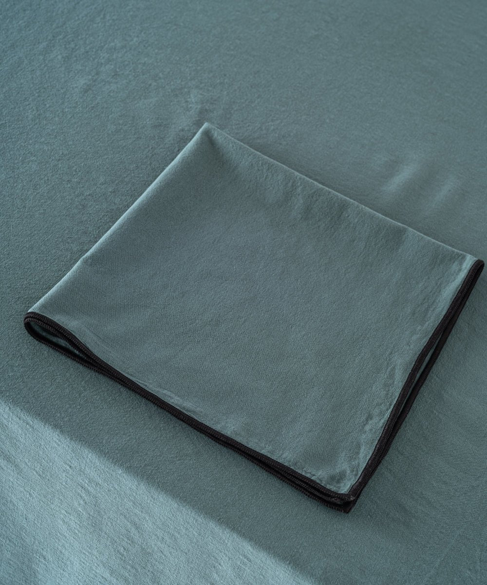 Essualte Stonewashed 100% Cotton Napkin - Dark Green