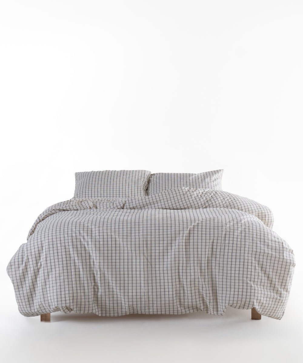 Trois 100% Cotton Duvet Cover Set