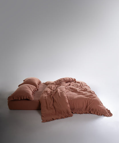Esse Exclusive 100% Soft Cotton Gauze/Muslin Duvet Cover Commencer