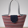 Boho Straw Style Magnetic Closure Natural Shoulder Bag - Tommy