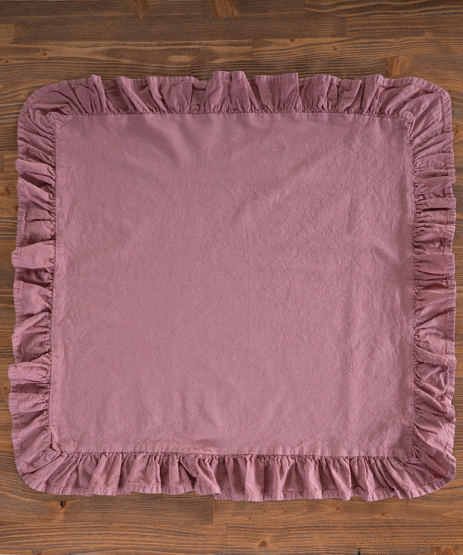 Stonewashed 100% Cotton Exclusive Old Rose Napkin 4 pcs - 45X45cm