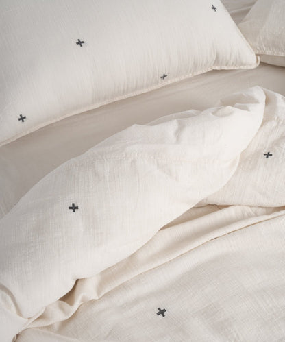 Garmenwashed Budapesthe 100% Cotton Duvet Cover Set