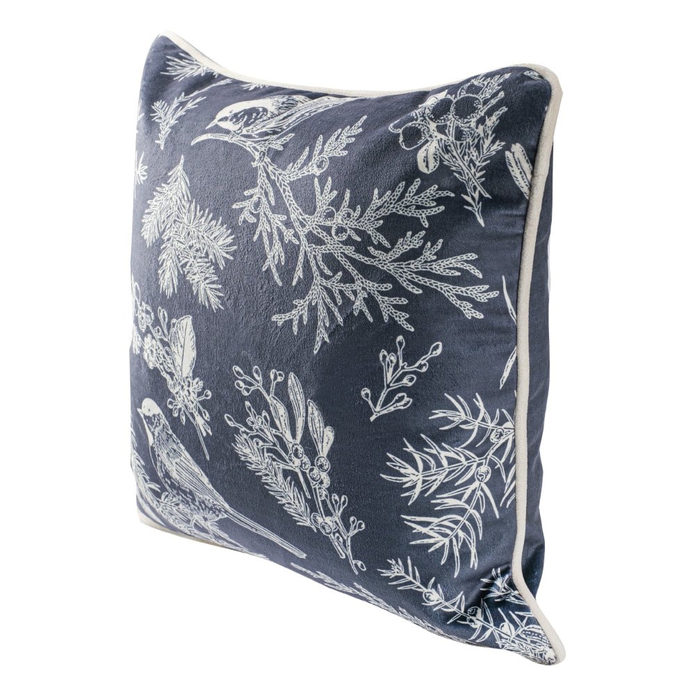 Winter Forest - Bird/2 43x43 Cushion