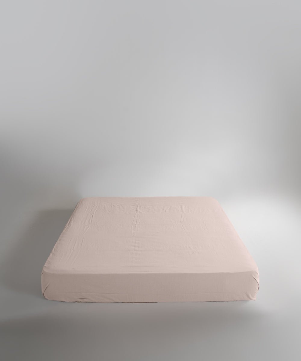 Stonewash 100% Soft Cotton Exclusive Fitted Sheet Set Pristine