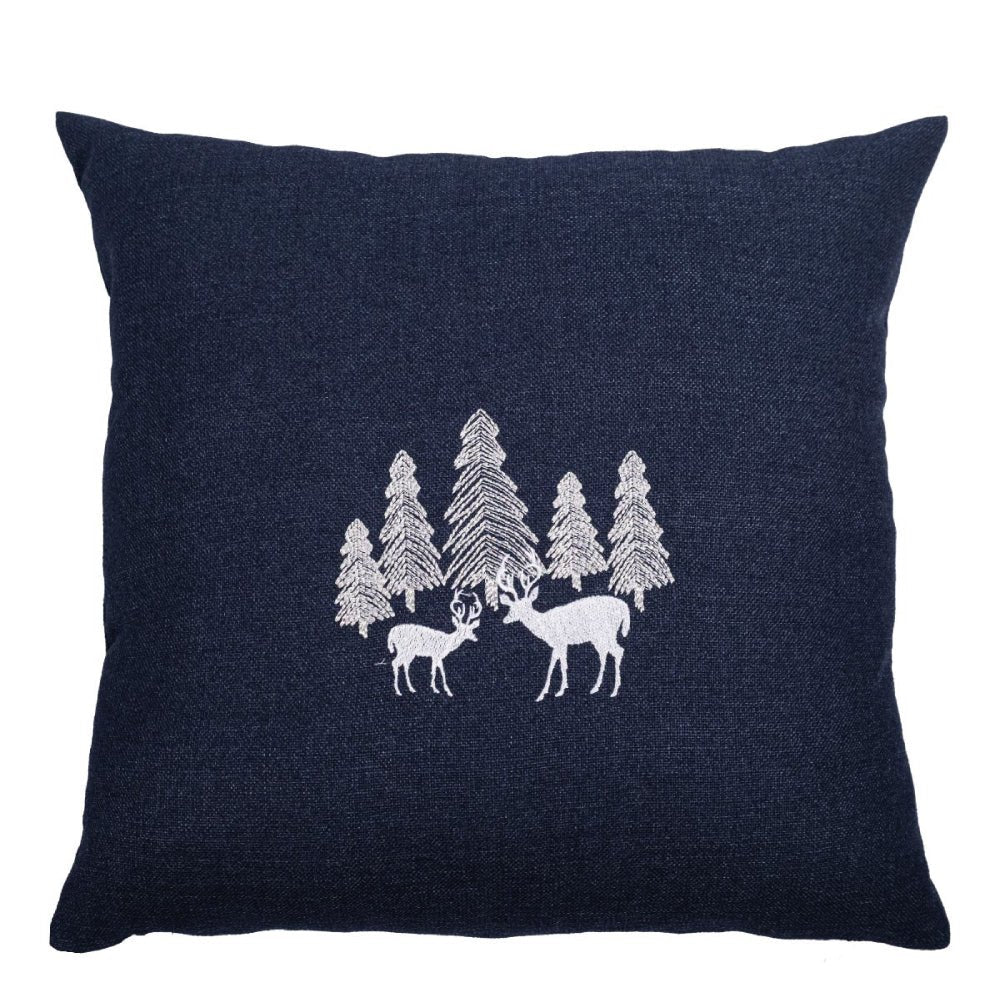 Winter Forest - Embroidery Series 43x43 Cushion