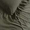 Stonewash Exclusive 100% Soft Cotton Pillowcase Capulet Olive