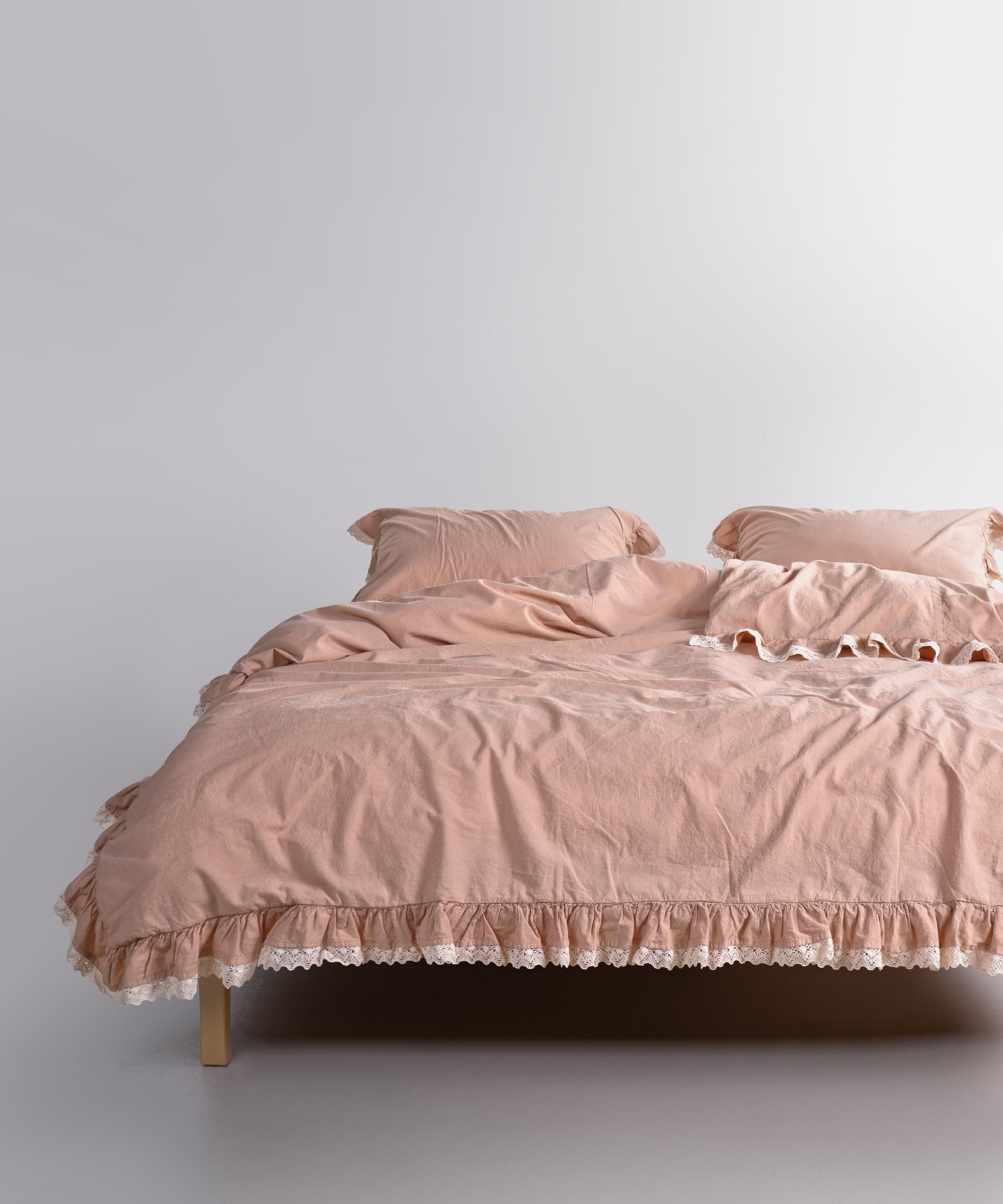 100% Stonewashed Cotton | Soft Neutral Elegance for Timeless Bedrooms