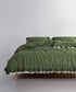 100% Stonewashed Cotton | Rich Botanical Elegance