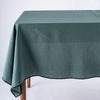Essualte Stonewashed 100% Cotton Tablecloth - Dark Green