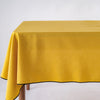 Essualte Stonewashed 100% Cotton Tablecloth - Honey