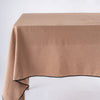 Essualte Stonewashed 100% Cotton Tablecloth - Wood Smoke