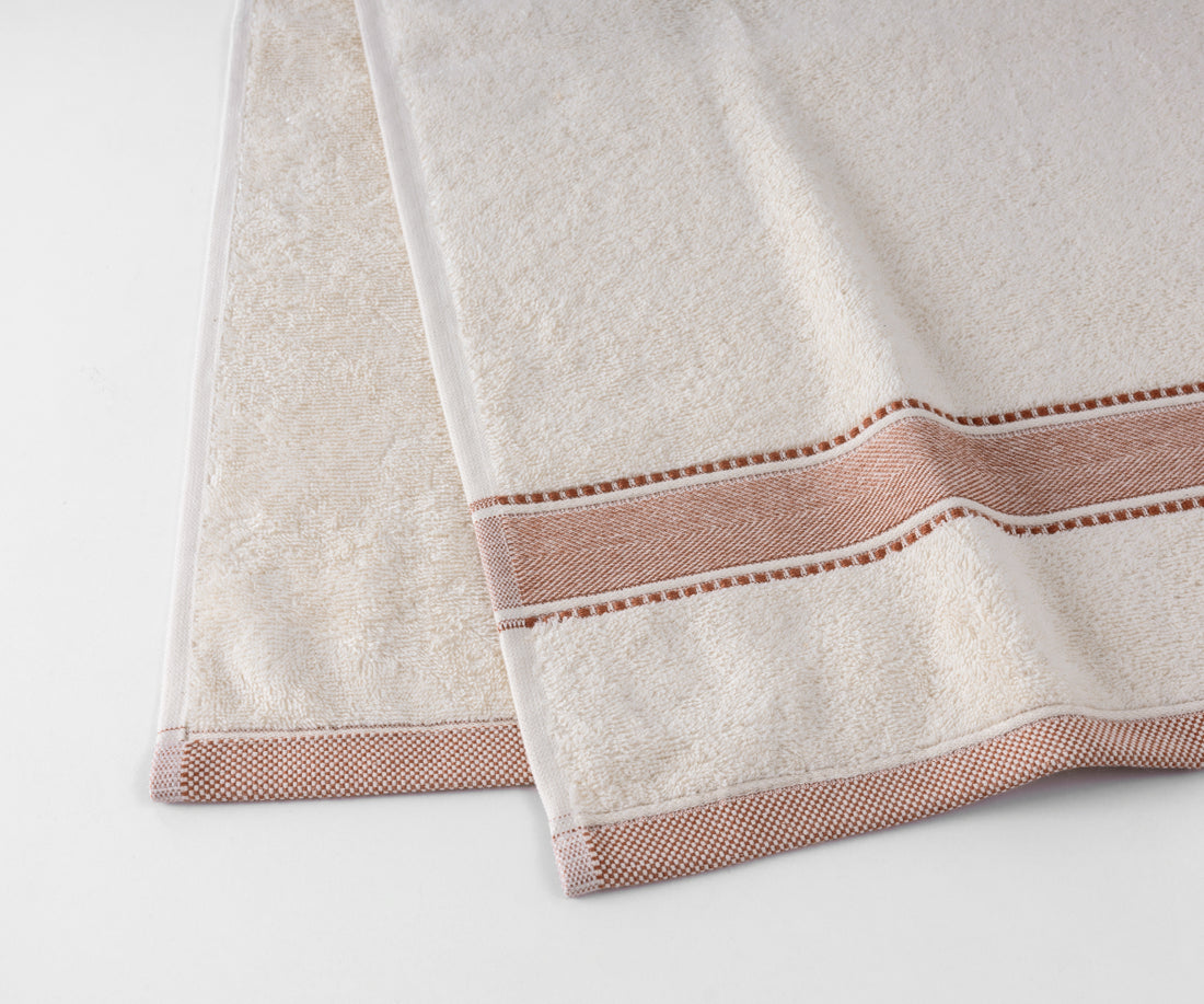 Natural Beattis Garmentwash Towel Set