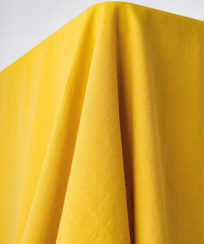 Large honey rectangular cotton tablecloth 160x280 cm with embroidered edges, dining table linen for 8 to 10 seater table UK