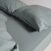 Ephesus Natural Green 100% Soft Cotton Pillowcase - Stonewashed | Limasso