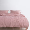 Esse 100% Cotton Muslin Gauze Duvet Cover Set - Old Rose | Limasso