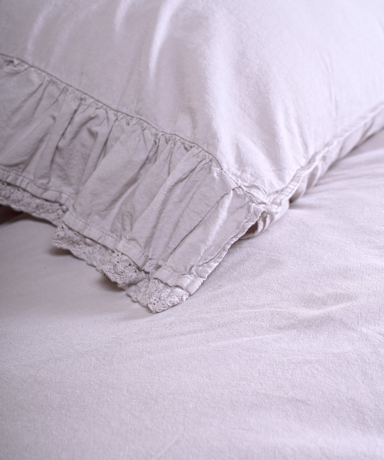 Sicilia Natura Cream breathable 100% cotton duvet cover set neutral cream luxury bedroom decor UK