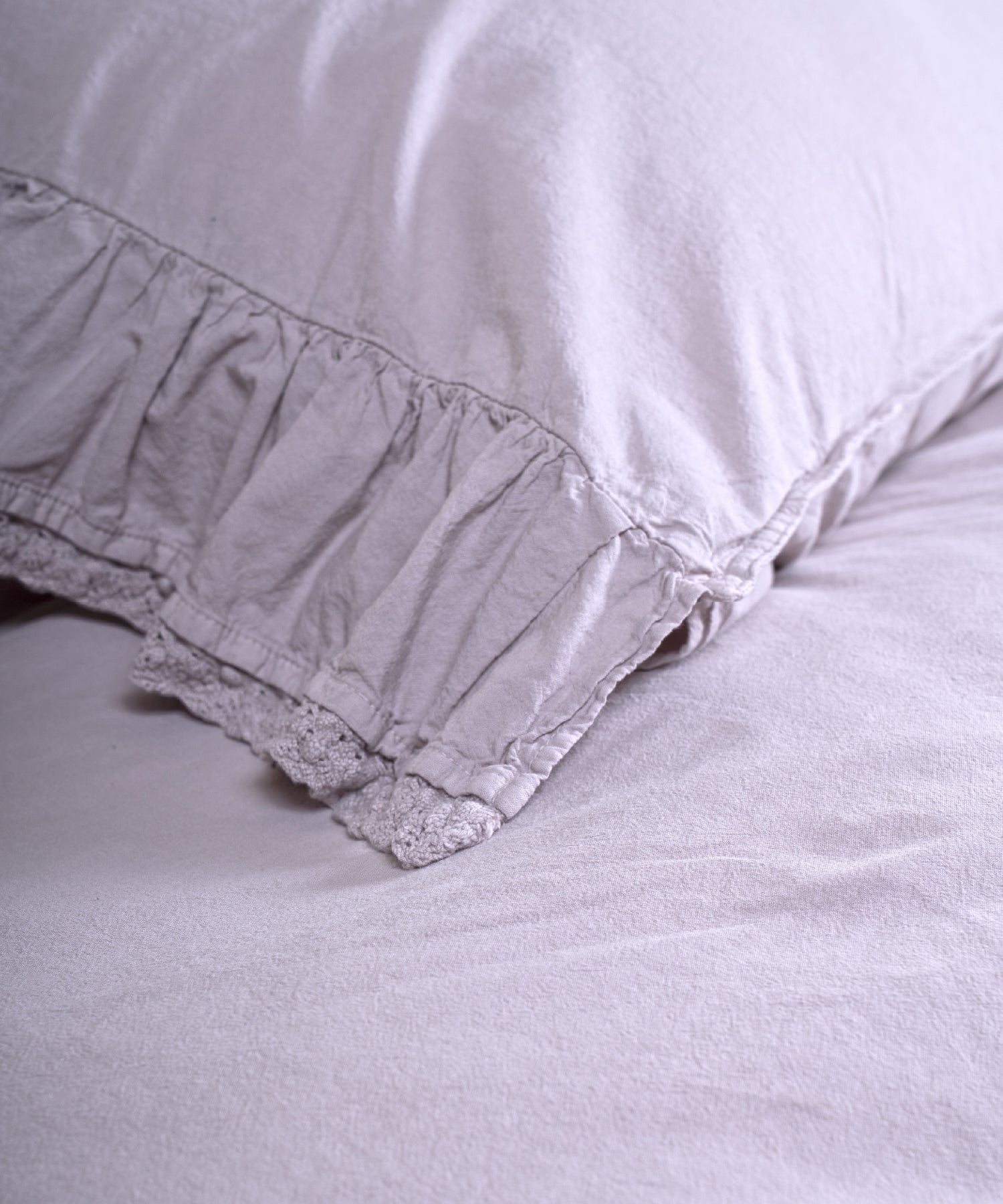Sicilia Opal Grey breathable 100% cotton duvet cover set modern grey luxury bedroom decor UK