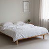Cloud 100% Natural Cotton Gauze-Muslin Duvet Cover Snow White