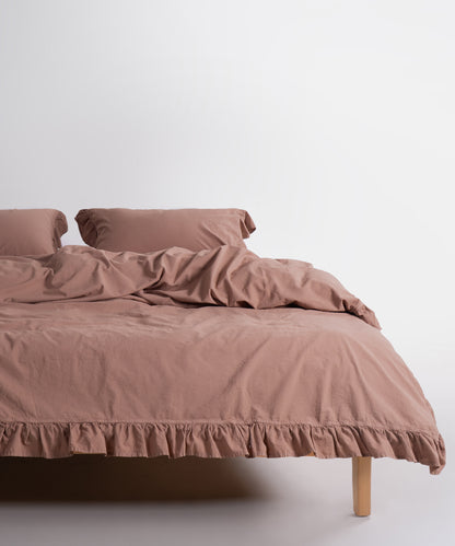 Soft, breathable UK bedding designed for year-round comfort and timeless bedroom style.