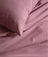 Stonewashed 100% cotton pillowcase set in Old Rose 50x75cm with envelope closure and soft breathable fabric