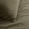 Stonewash Standart 100% Soft Cotton Pillowcase Olive