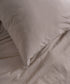 Stonewashed cotton pillowcase pair in oxfordtan beige, 50x75 cm, envelope closure