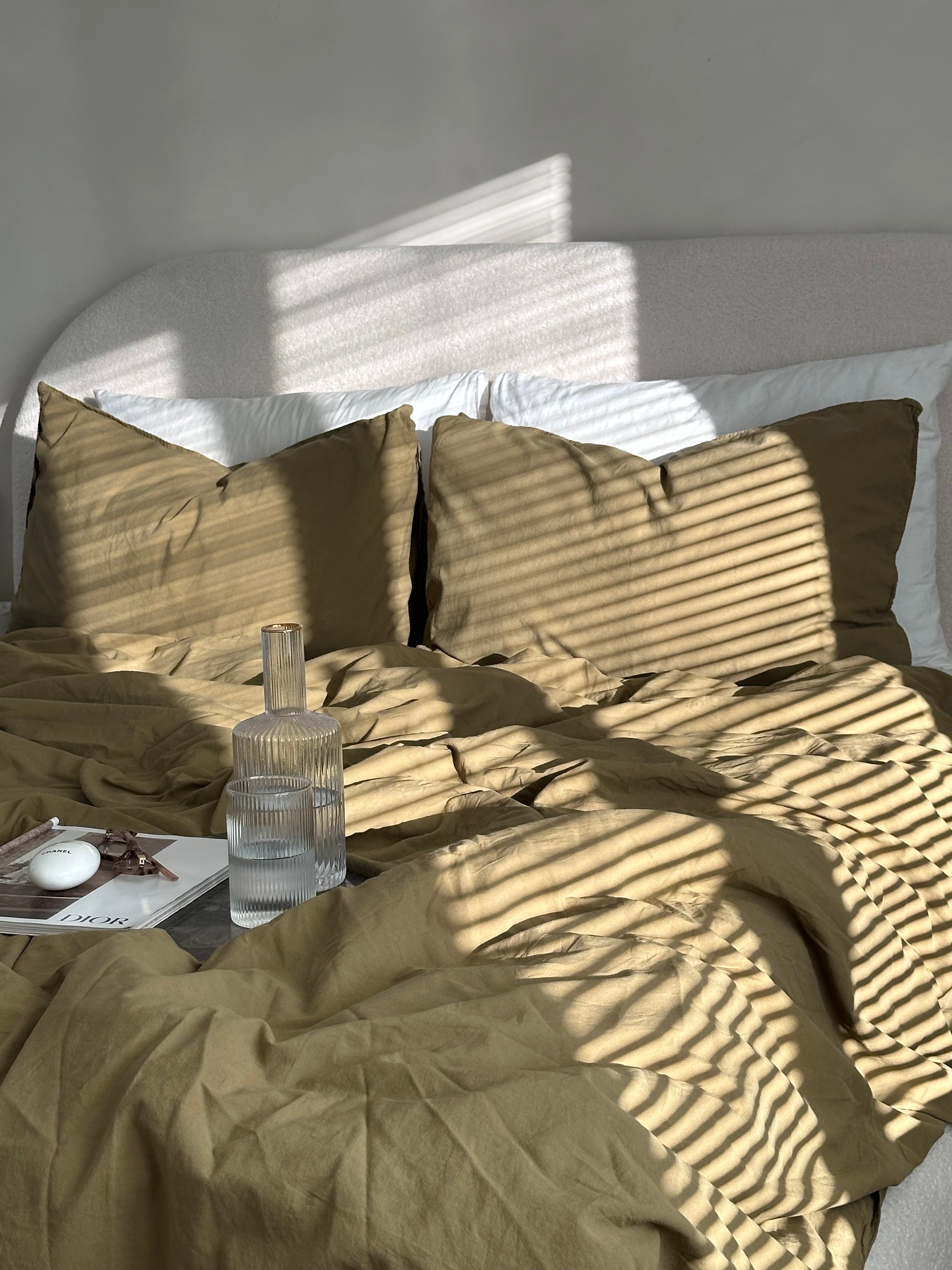 A close-up view from one of our users, highlighting the authentic, stonewashed softness of our 100% cotton.