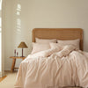 Stonewashed Ephesus 100% Soft Cotton Duvet Cover Set Pristine