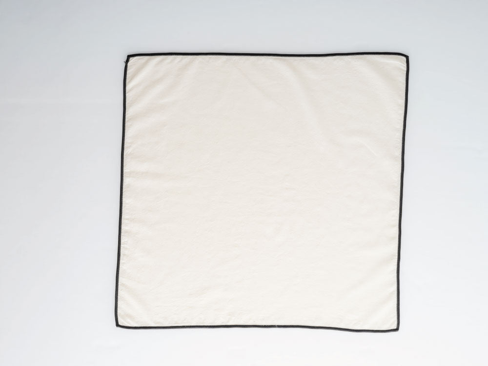 Essualte – Serviette „Mediterranean Cream“, 100 % Baumwolle, Stonewashed