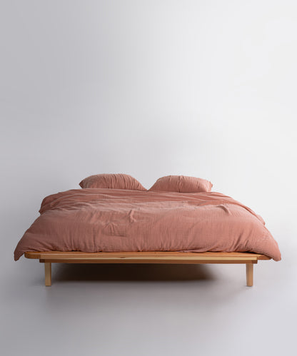 Cloud 100% Natural Cotton Gauze-Muslin Duvet Cover Set Commercer