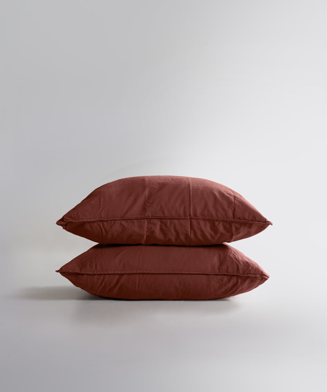 Stonewash Standart 100% Soft Cotton Pillowcase Cinnamon Stick