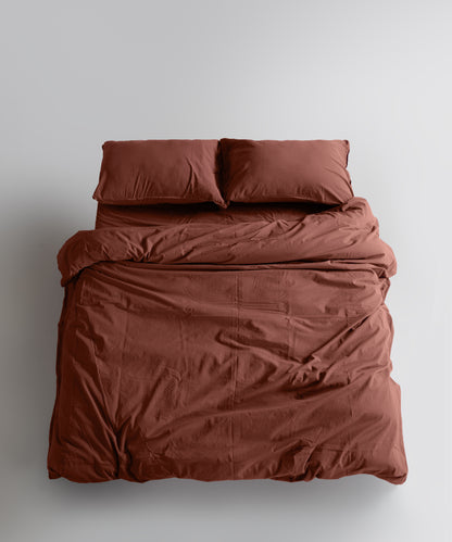 Stonewash Standart 100% Soft Cotton Pillowcase Cinnamon Stick