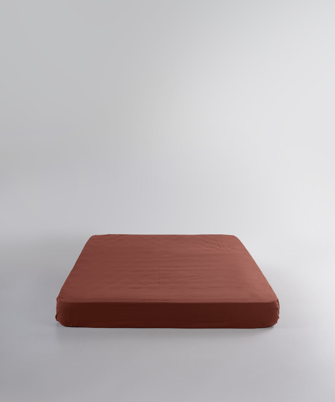 Stonewash 100% Soft Cotton Exclusive Fitted Sheet Set Cinnamon Stick