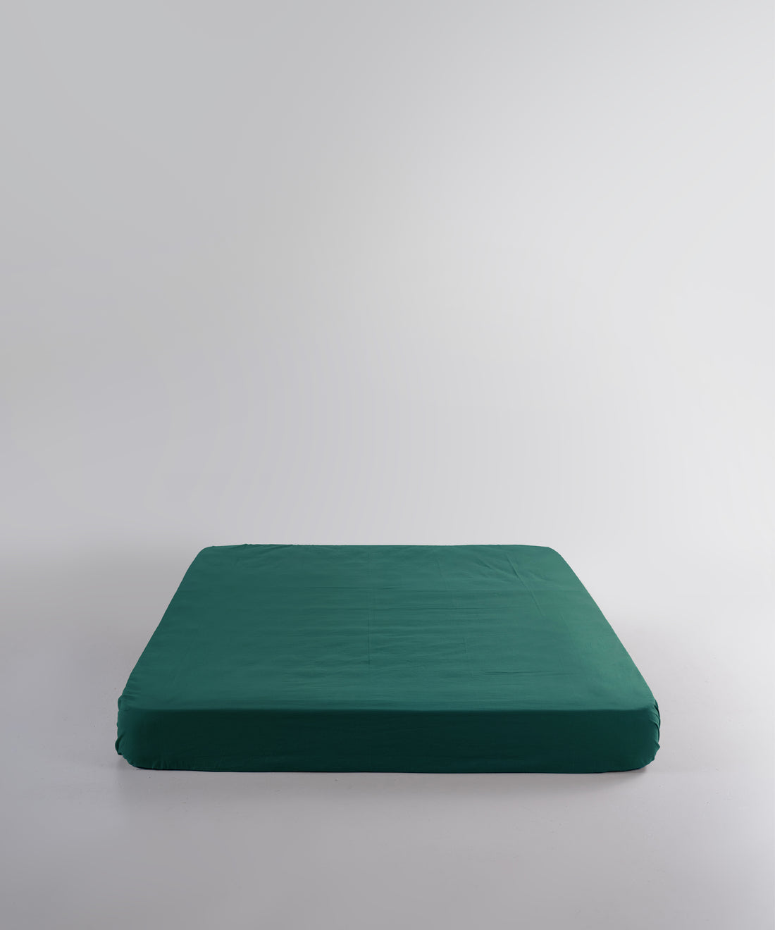 Stonewash 100% Soft Cotton Exclusive Fitted Sheet Set Dark Green