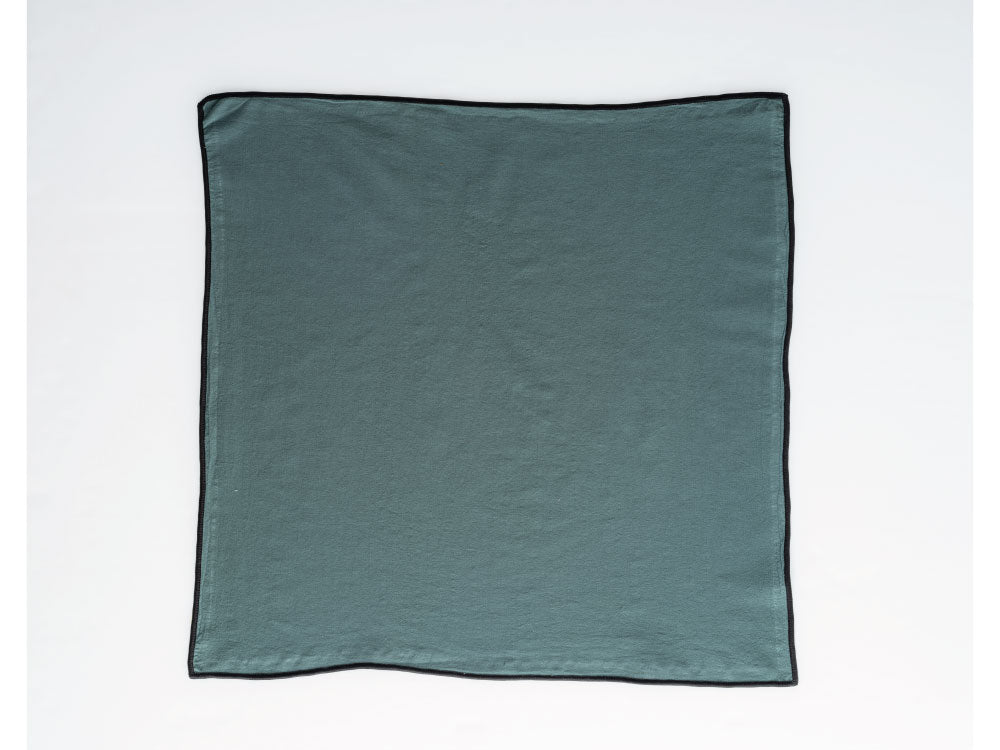 Essualte Dark Green 100% Cotton Stonewashed Napkin