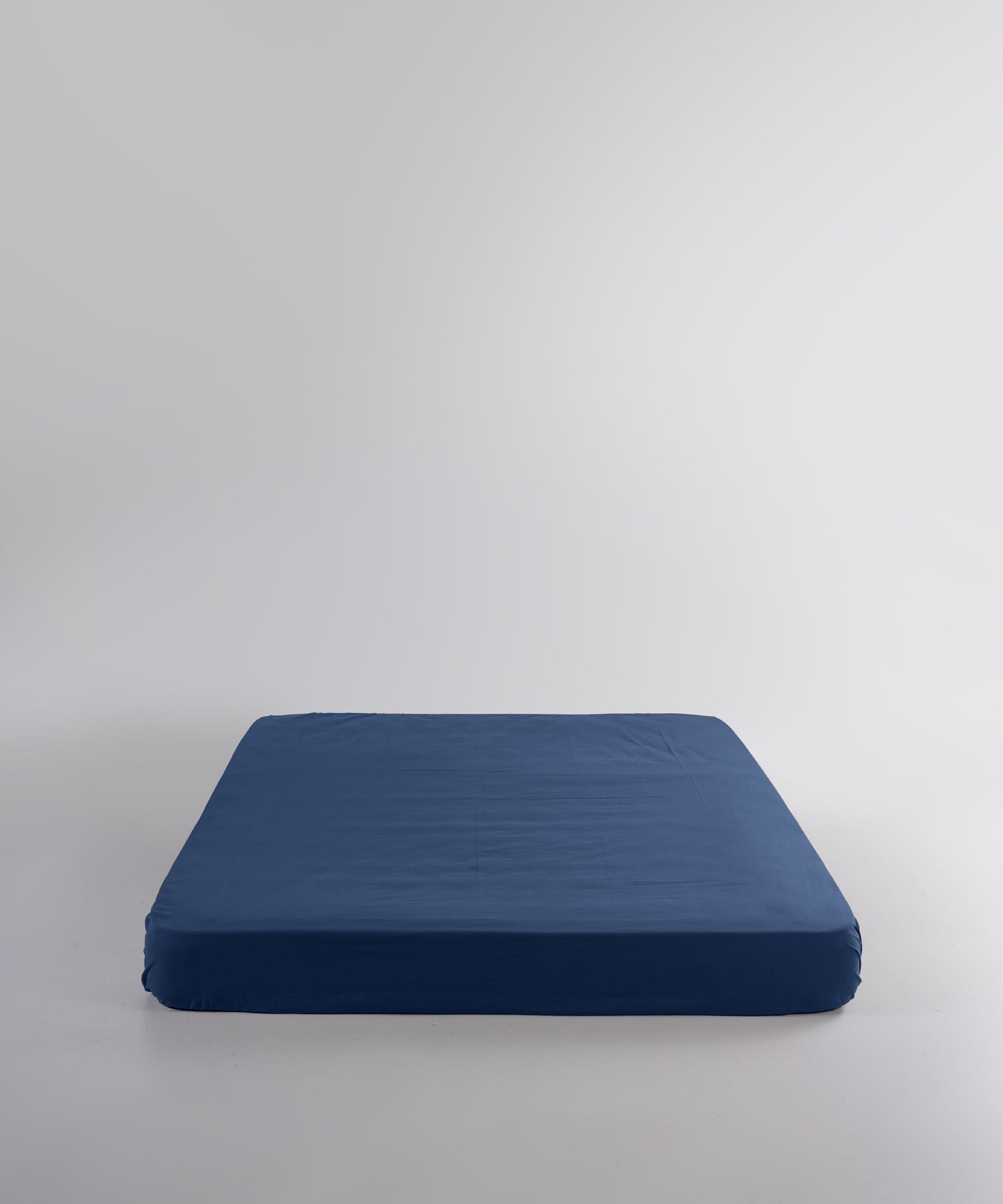 Stonewash 100% Soft Cotton Exclusive Fitted Sheet Set Dress Blue