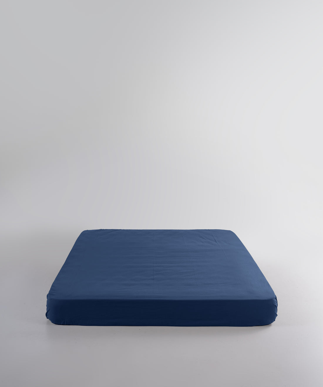 Stonewash 100% Soft Cotton Fitted Sheet Dress Blue