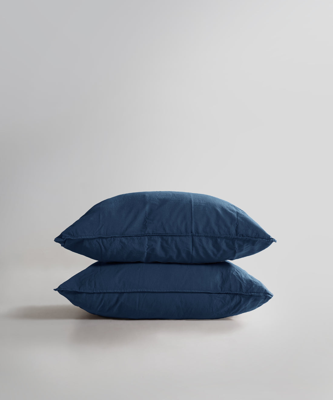 Stonewash 100% Soft Cotton Fitted Sheet Set Dress Blue