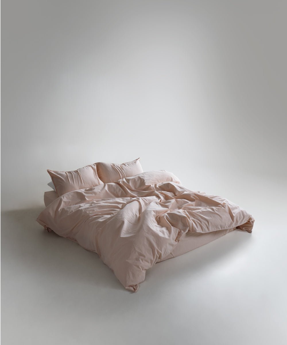 Stonewash 100% Soft Cotton Fitted Sheet Set Pristine