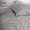 Garmentwashed Kaine Green 100% Cotton Duvet Cover Set