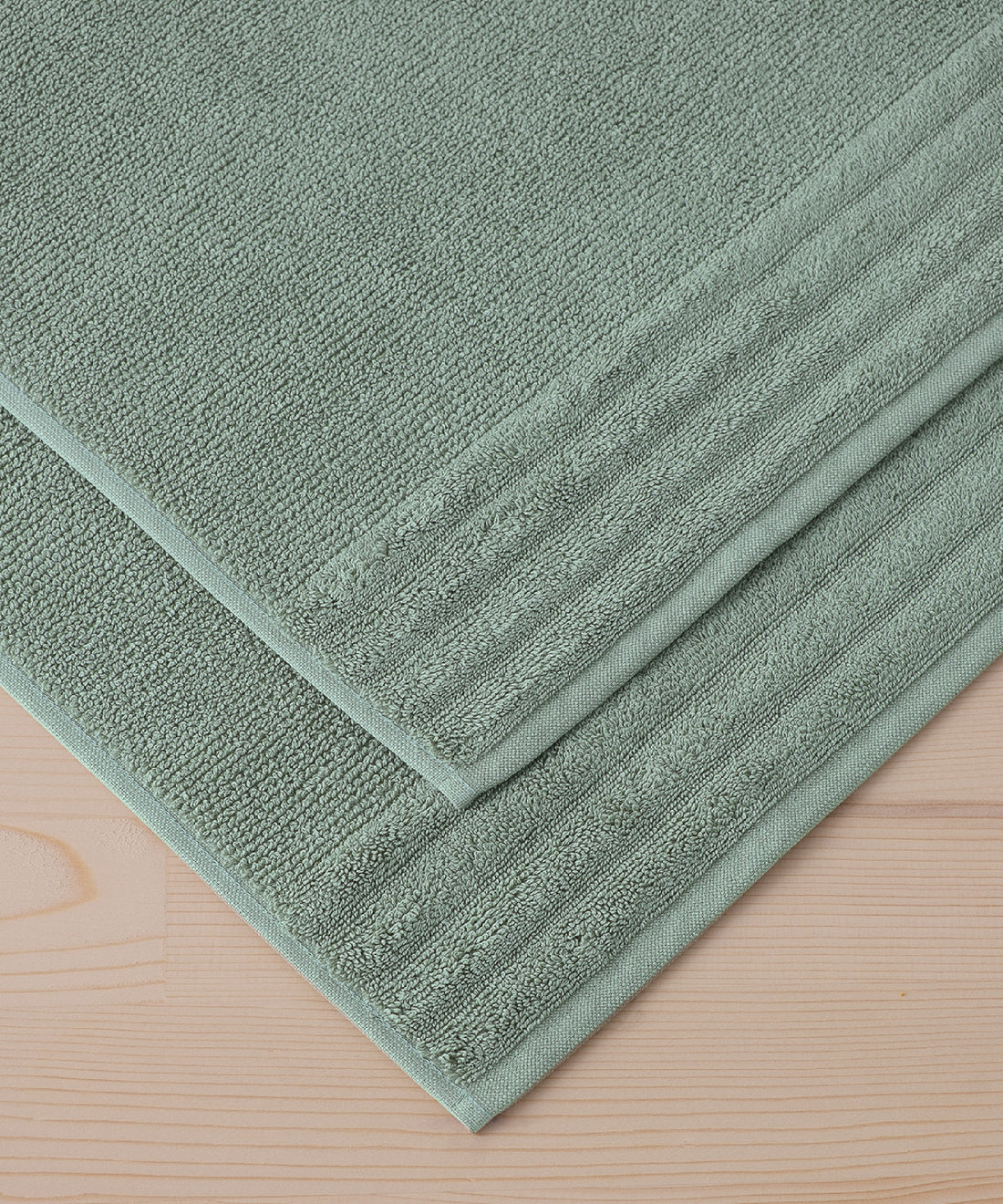 Lapis - 50x75cm Set of 2 Bathmats Green