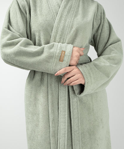 Lapis - Unisex Bathrobe Green