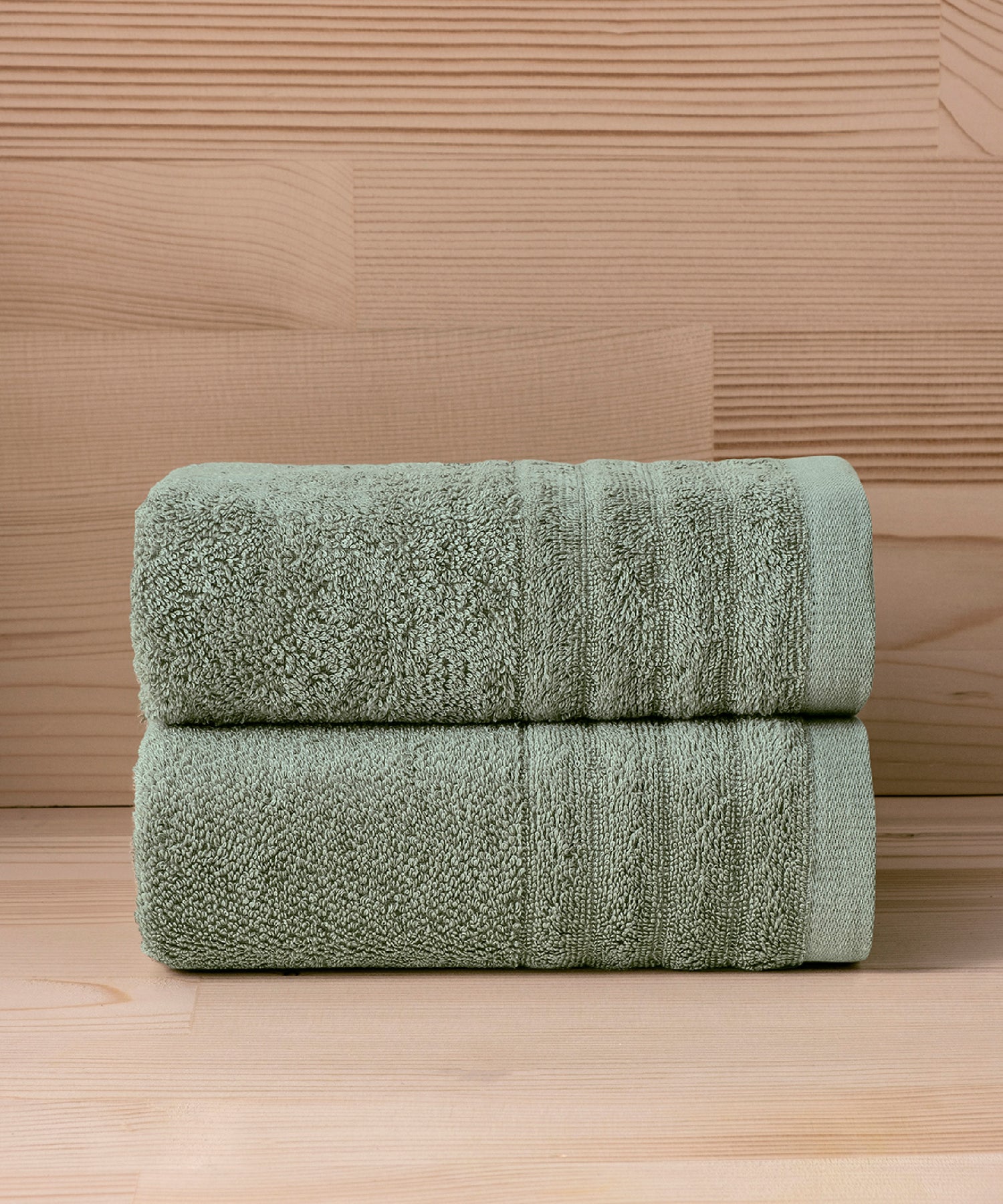 Lapis - 50x90cm Set of 2 Towels Green