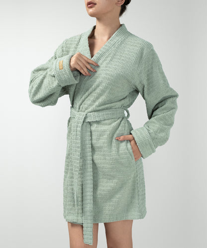 Penta - Unisex Bathrobe Green