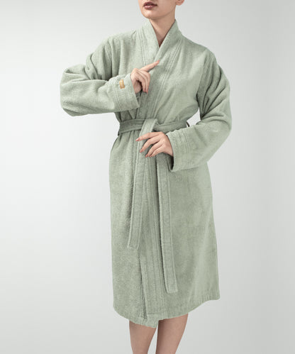 Lapis - Unisex Bathrobe Green