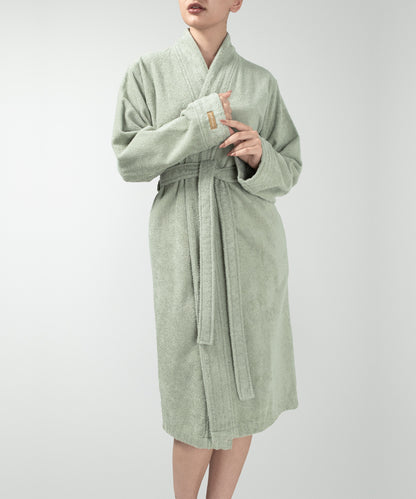 Lapis - Unisex Bathrobe Green