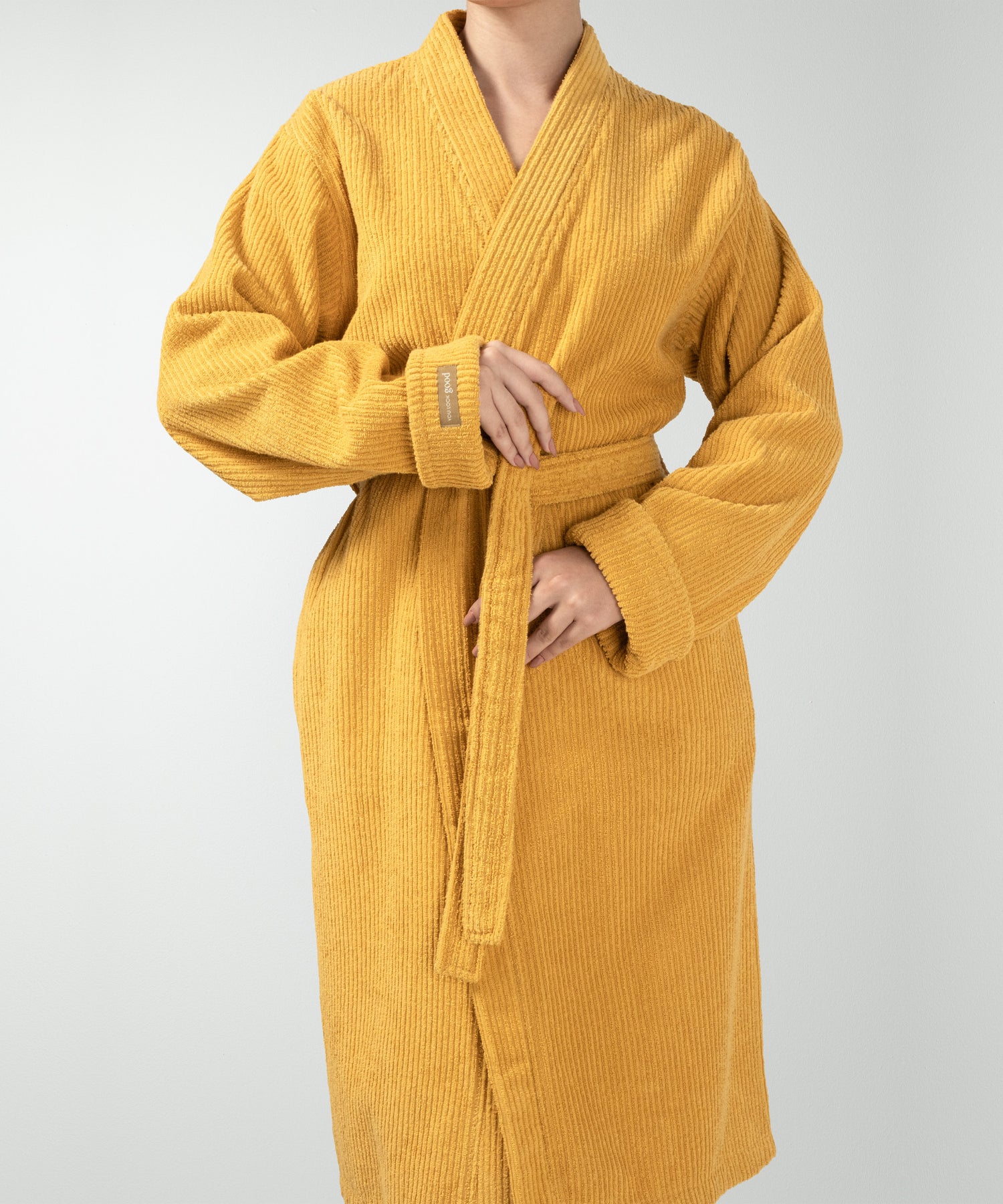 Pana - Unisex Bathrobe Mustard